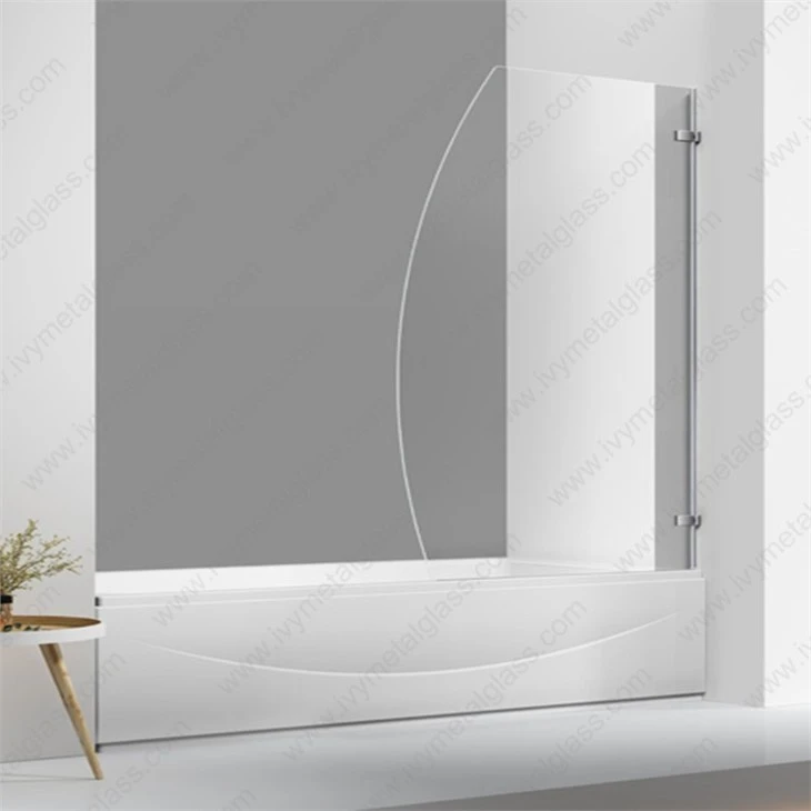 framed fixed shower doors