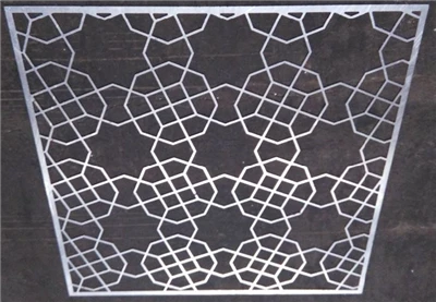 ديكور غطاء حائط من الألومنيوم