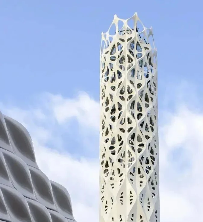 curved aluminum